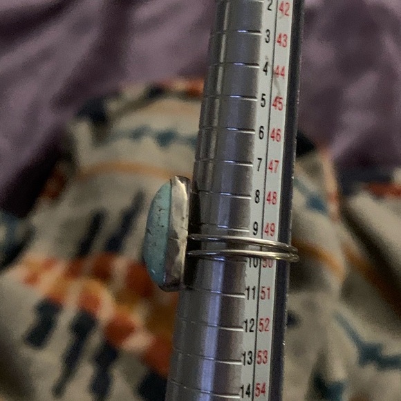 Genuine Turquoise Ring - Picture 3 of 8